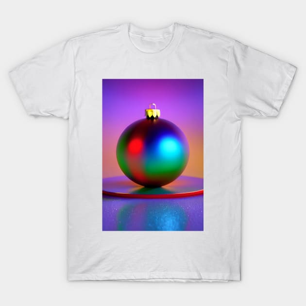 Christmas Baubles 3 T-Shirt by robsteadman